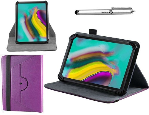 Navitech purple tablet - purple, case