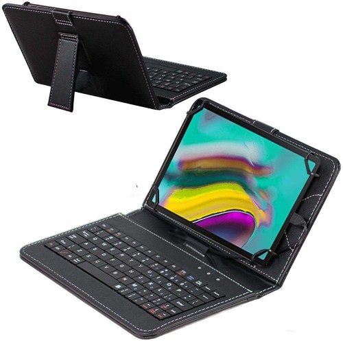 Navitech black keyboard case - black,